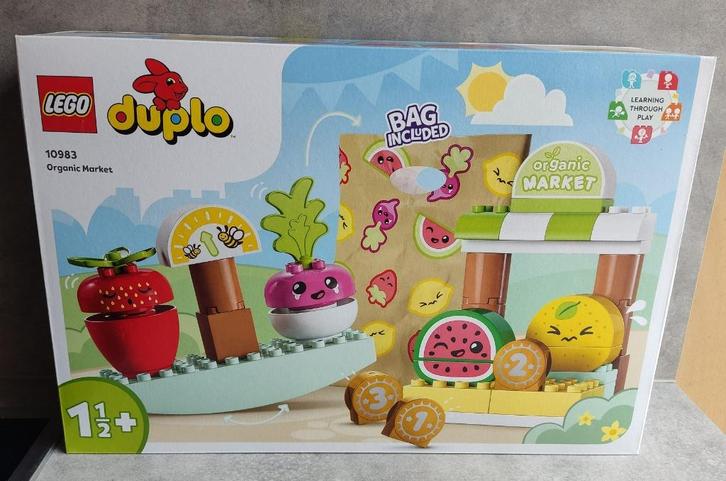 lego duplo 10983 biomarkt, Kinderen en Baby's, Speelgoed | Duplo en Lego, Nieuw, Duplo, Complete set, Ophalen of Verzenden