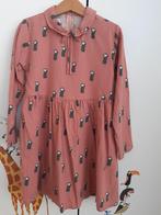 Jurk Filou & Friends maat 7 (122) - print aapjes, Kinderen en Baby's, Gebruikt, Meisje, Ophalen of Verzenden, Jurk of Rok