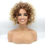 Nonchalante pruik haar kort met spiraalkrullen, Verzenden, Nieuw