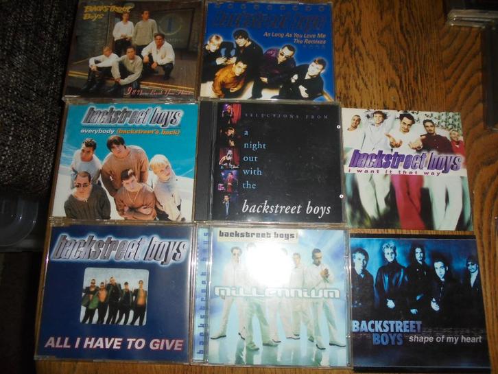1 x CD en 7 x CD single / Backstreet Boys /8 stuks in 1 koop, Cd's en Dvd's, Cd's | Pop, Zo goed als nieuw, 1980 tot 2000, Ophalen