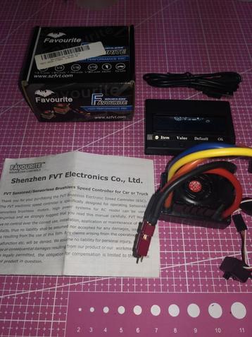 Contrôleur esc brushless 120A + carte