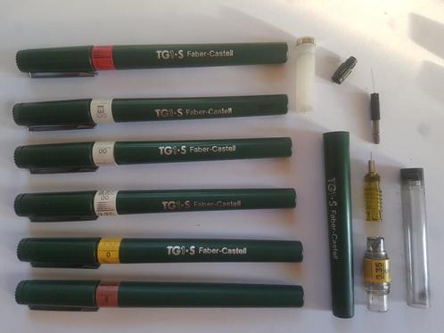 Faber-Castell TG1-S Technische tekenpen 8 euro/stuk, Hobby en Vrije tijd, Tekenen, Gebruikt, Overige typen, Ophalen of Verzenden