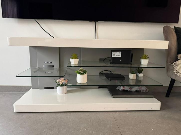 Mooi tv-meubel, Huis en Inrichting, Kasten |Televisiemeubels, Zo goed als nieuw, Glas, Ophalen