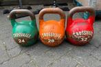 Crossmaxx Kettlebells 24-28-32 KG Gewicht, Utilisé, Enlèvement ou Envoi, Kettlebell, Jambes