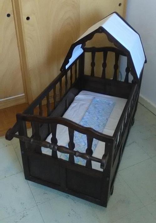 berceau / lit bébé (100 x 50 cm) --> +/- 2 ans, Kinderen en Baby's, Babywiegjes en Ledikanten, Gebruikt, Wieg, Ophalen