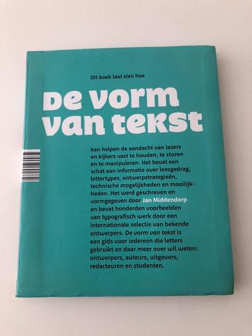 Jan Middendorp - De vorm van tekst beschikbaar voor biedingen