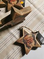 Kerststerren in hout, Diversen, Kerst, Ophalen of Verzenden, Zo goed als nieuw