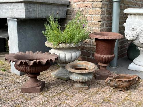 Tuinvazen tuinvaas jardinière gietijzer, Tuin en Terras, Tuinvazen, Nieuw, Ophalen of Verzenden