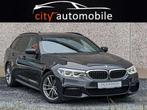BMW 5 Serie 518 D Touring PACK M TOIT OUV PANO CUIR GPS CAME, Auto's, BMW, Te koop, Zilver of Grijs, Vermoeidheidsdetectie, Break
