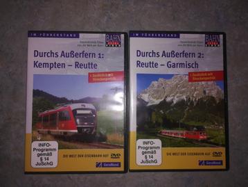 2 DVD BAHN EXTRA AUSSENFERN BAHN KEMPTEN REUTTE GARMISCH disponible aux enchères