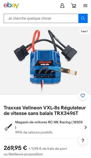 Nieuwe 8S traxxas-variator 