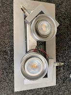 Spots, Huis en Inrichting, Lampen | Spots, Ophalen, Gebruikt, Metaal of Aluminium, Led