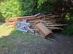 Gratis hout, Doe-het-zelf en Bouw, Hout en Planken, Ophalen, Gebruikt, 25 tot 50 mm, Overige typen
