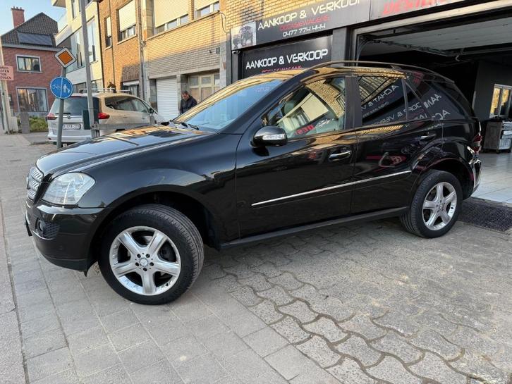 ML 280CDI 2009 rijdt heel goed*Mercedes Carnet*, Auto's, Mercedes-Benz, Bedrijf, Te koop, M-Klasse, ABS, Achteruitrijcamera, Airbags