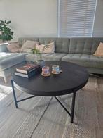 Salontafel Rond 100cm - Zwart - Hout|ijzer (ongebruikt), Ophalen, Zo goed als nieuw