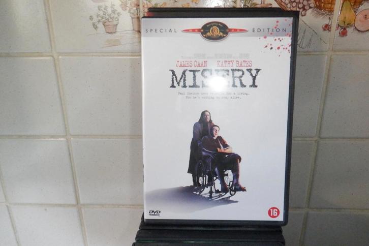 DVD Special Edition  Misery.(James Caan & Kathy Bates), Cd's en Dvd's, Dvd's | Thrillers en Misdaad, Zo goed als nieuw, Actiethriller
