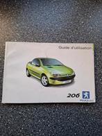Guide d´utilisation PEUGEOT 206 CABRIOLET, Ophalen of Verzenden