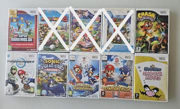 Nintendo Wii games beschikbaar voor biedingen