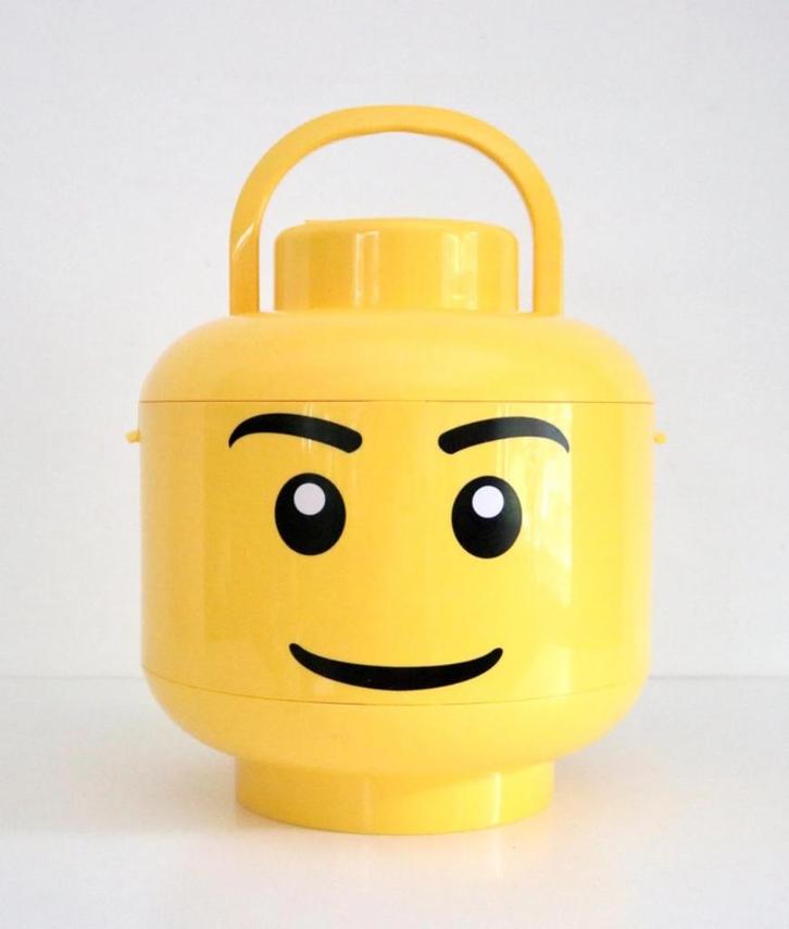 Lego Sort & Store Large Head Case Container, Kinderen en Baby's, Speelgoed | Duplo en Lego, Zo goed als nieuw, Lego, Ophalen of Verzenden