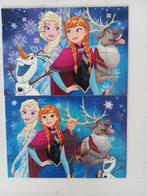 puzzel Frozen 2x24 puzzelstukken, Enlèvement, 10 à 50 pièces, Comme neuf, 2 à 4 ans