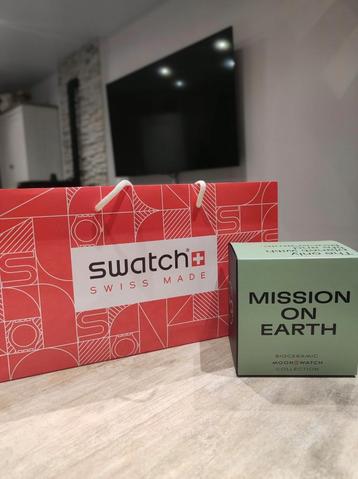 Moonswatch omega x swatch Earth