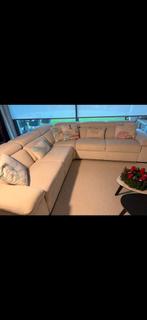 Canapé blanc écru, Enlèvement, Comme neuf, Tissus, Relax