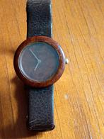 Vintage Tissot hout horlge, Ophalen of Verzenden