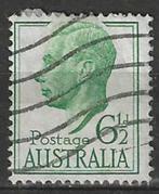 Australie 1951/1952 - Yvert 186 - Koning Georges VI (ST), Timbres & Monnaies, Timbres | Océanie, Affranchi, Envoi