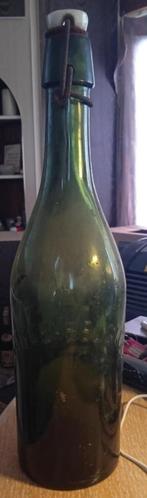 oude fles aigle belgica bruges van 1935 75cl, Collections, Marques de bière, Enlèvement ou Envoi