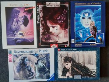 Puzzel 1000 stukjes beschikbaar voor biedingen