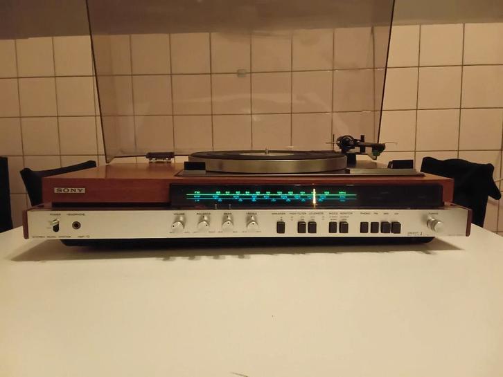 Sony hmp-70 platenspeler + radio, Audio, Tv en Foto, Platenspelers, Gebruikt, Platenspeler, Sony, Ophalen