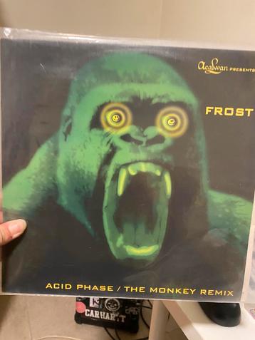 LP vinyle Frost Acid Phase + The Monkey Remix, Enlèvement ou Envoi, Comme neuf, 12 pouces, Techno ou Trance