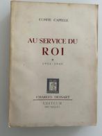 Comte Capelle Au service du Roi T1 & 2 1949, Capelle, Utilisé, Enlèvement ou Envoi, 20e siècle ou après