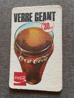 1 vieux sous-bock  COCA COLA - Verre géant, Collections, Enlèvement ou Envoi, Utilisé