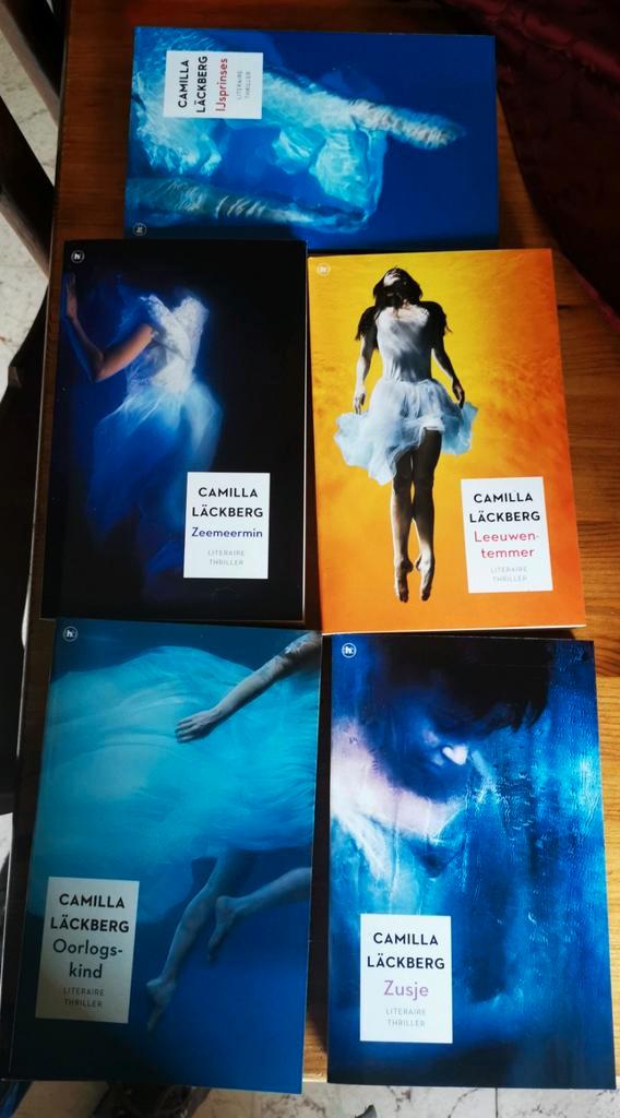 Série en 5 parties de Camilla Läckberg en parfait état, Livres, Thrillers, Comme neuf, Enlèvement ou Envoi