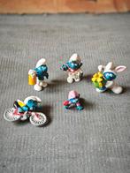 Set van 5 Smurfen vintage 70.80, Ophalen of Verzenden, Zo goed als nieuw