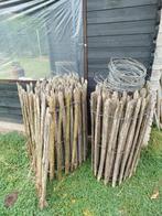 kastanje omheining. 120 hoogte.   2 rollen +-  16 meter lang, Ophalen, Gebruikt