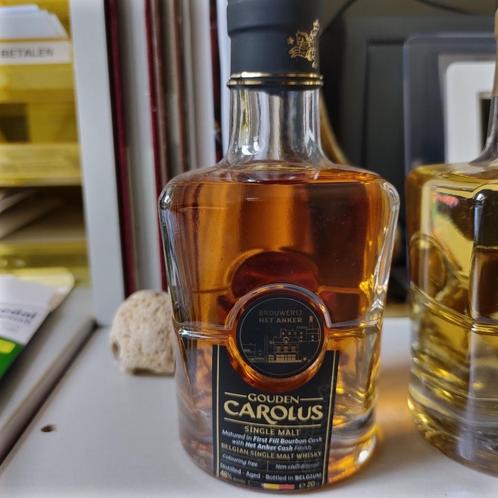 Gouden Carolus Single Malt Whisky 4 x 20cl flesjes, Verzamelen, Wijnen, Nieuw, Overige typen, Overige gebieden, Vol, Ophalen of Verzenden