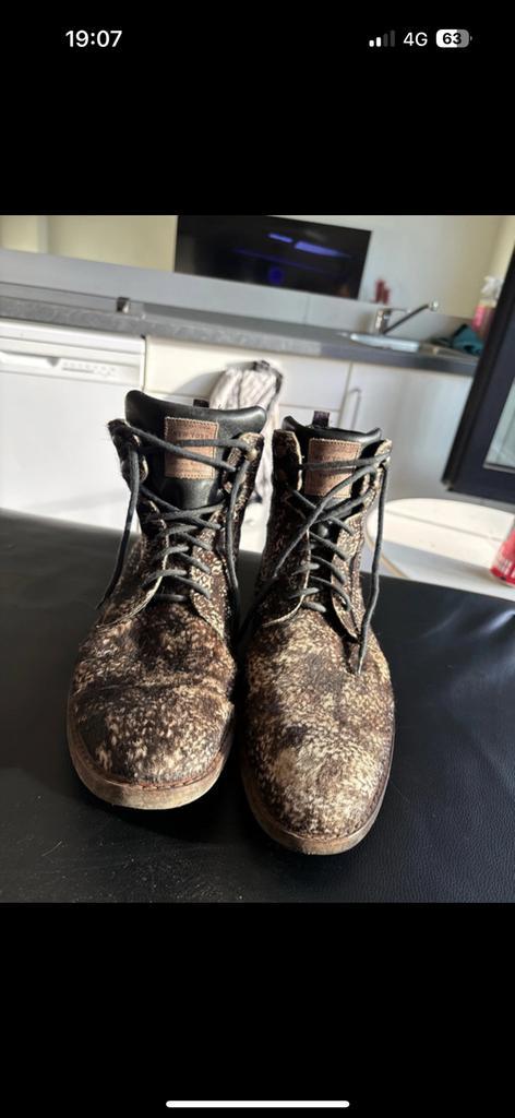 Veterschoen floris van bommel limited edition maat 46, Kleding | Heren, Schoenen, Zo goed als nieuw, Veterschoenen, Bruin, Ophalen of Verzenden