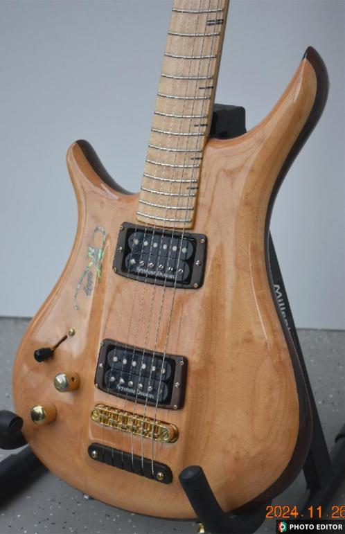 Linkshandige Kritz Human LH202, Muziek en Instrumenten, Snaarinstrumenten | Gitaren | Elektrisch, Gebruikt, Solid body, Overige merken