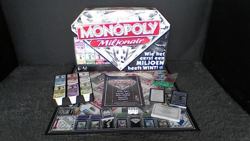 STOPZETTING VERZAMELING Monopoly Miljonair, Hobby en Vrije tijd, Gezelschapsspellen | Bordspellen, Gebruikt, Ophalen of Verzenden