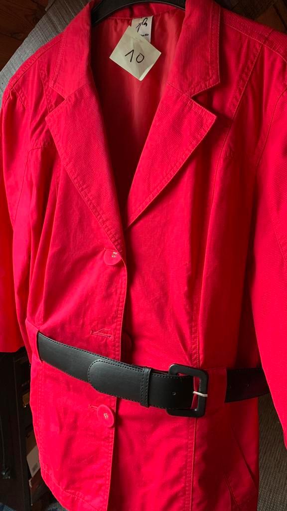 Veste dame taille 44, Vêtements | Femmes, Vestes & Costumes, Comme neuf, Taille 42/44 (L), Rouge