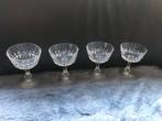 Lot de 4 coupes Cristal d’Arques, Enlèvement, Utilisé, Cristal, Autres types