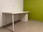 Wit Ikea bureau te koop, Huis en Inrichting, Ophalen, Gebruikt, Bureau