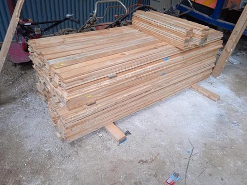 Recuperatiehout, planken, kepers, balken, omheining, carport, Tuin en Terras, Palen, Balken en Planken, Zo goed als nieuw, Planken