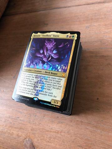 Magic the gathering deck red black green beschikbaar voor biedingen