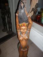 houten beelden, Ophalen