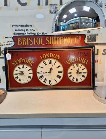 Te koop: Vintage-stijl Handgeschilderde Bristol Shipping Com beschikbaar voor biedingen