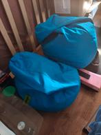 Zitzakken voor kinderen 2 stuks, Ophalen, Zo goed als nieuw, Blauw