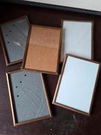 Fotokadertjes 5 stuks koper 10x15, Antiek en Kunst, Ophalen, Koper